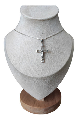 Collar Crucifijo  De Plata 925