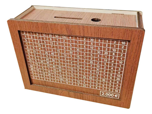 Caja De Dinero De Madera Olla For Ahorrar Dinero 1