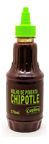 Salsa De Pimienta Chipotle Cepera 270ml Brasil !