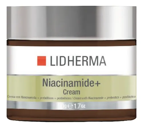 Niacinamide+ Cream Niacinamida + Prebióticos Lidherma Momento De Aplicación Día/noche Tipo De Piel Todo Tipo De Piel