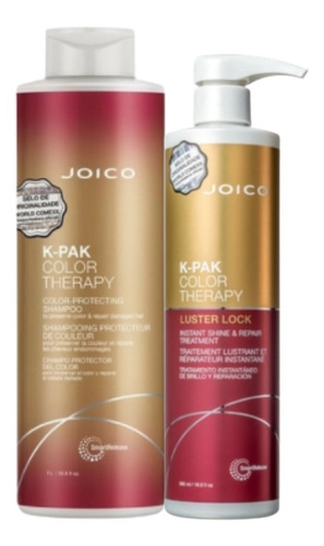 Joico K-pak Color Therapy Shampoo Litro + Máscara 500ml C/nf
