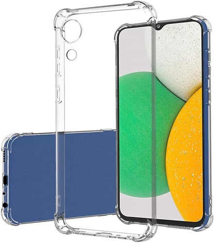 Funda Samsung A03 Core Transparente Kit + 2 Micas + Regalo