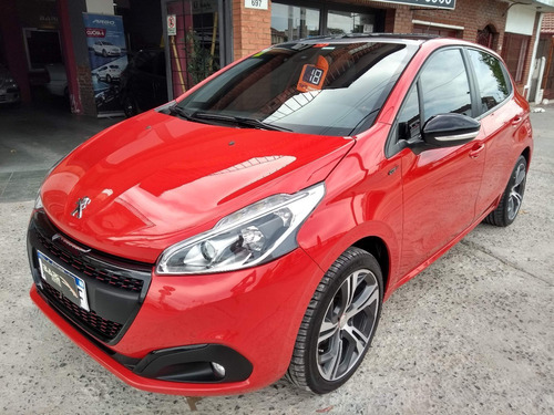 Peugeot 208 Gt Thp Rojo 2018