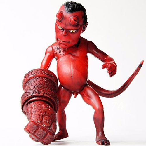 Figura Hellboy Figura 26 Cm Con Y Sin Pelo