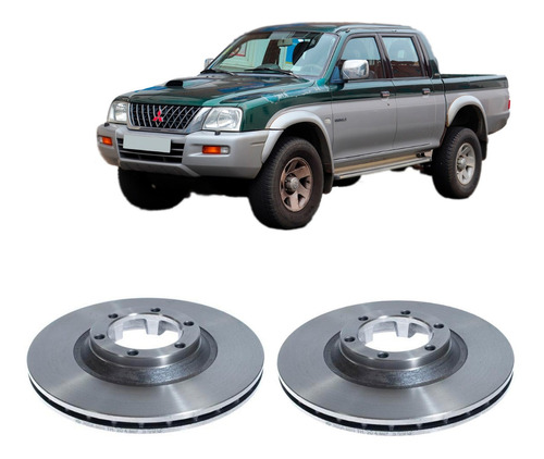 Discos De Freno Del Mitsubishi L200 4wd 1992-2002 277mm