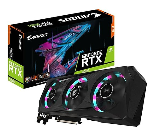 Tarjeta Gráfica Rtx 3060 Élite 2.0 12gb Gddr6