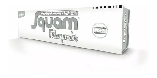 Squam Blanqueador Crema Dental De 60g Magistral Lacroze