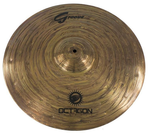 Set Kit Pratos Octagon Groove Crash 16 E Ride 20 Com Nota