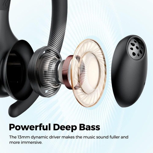 Audífonos in-ear inalámbricos Soundpeats Sport Wings2 negro