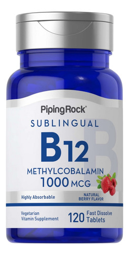 Metilcobalamina B12 1000mcg Sublingual (120 Comprimidos)