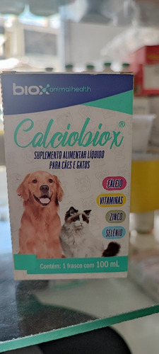 Calciobiox 100ml Para Mascotas 