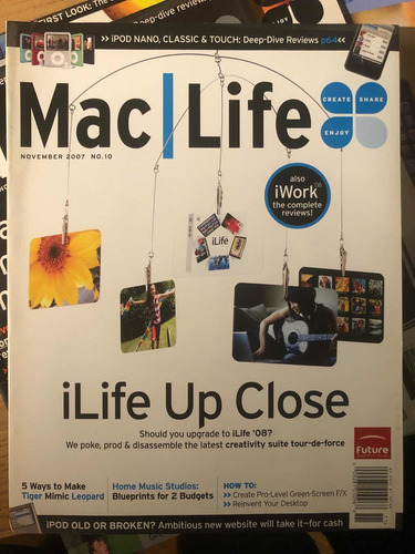 Revistas Mac Life Inglés Origen Eeuu (Usado)