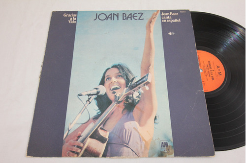 Vinilo Joan Baez Gracias A La Vida Canta En Español 1974