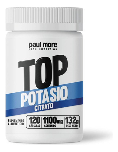 Paul More - Top Potasio 1100mg 120caps