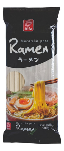 Macarrão Alfa Ramen Lamen 500g + Imediata