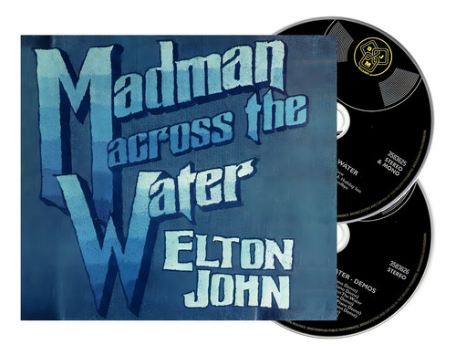 Elton John Madman Across The Water 2 Discos Cd Versión del álbum Estándar