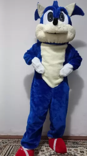 Fantasia Temática Sonic Infantil Masculina Heróis Barato Menino Promoção