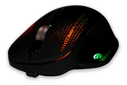 Mouse Inalambrico Semiergonomico Jyr Mijr-020 | Tipo C