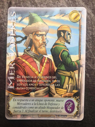 Cartas Mitos Y Leyendas - Mercaderes