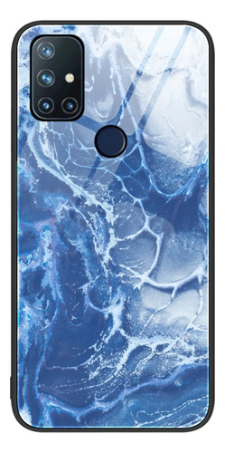 Funda De Teléfono Blue Ocean Glass Para Oneplus Nord N10 5g