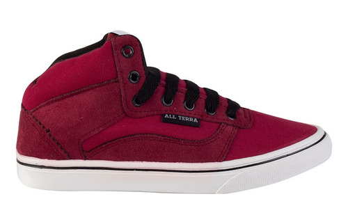 23 % Off Zapatillas Skater Crocket All Terra Azul/bordo