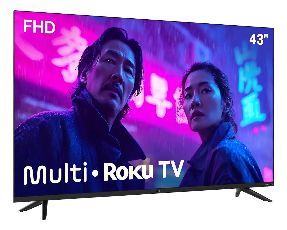 Smart TV Multi Roku 43" Smart DLED FHD Wi-fi 3 HDMI
