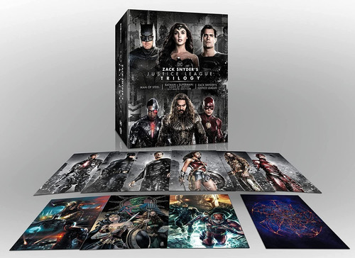 4k Ultra Hd + Blu-ray Zack Snyder´s Justice League Trilogy