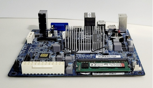 Imagem 4 de 8 de Placa Mãe Pcware Ipx1800e2 + 2gb Ddr3 - Usb 3.0 - Mini Pciex