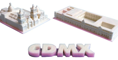 Maqueta Ciudad De México Plaza Constitución Zócalo A Escala