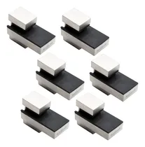 Comprar Set 6 Soportes Cuadrados Medianos Repisas De Cristal Y Otros