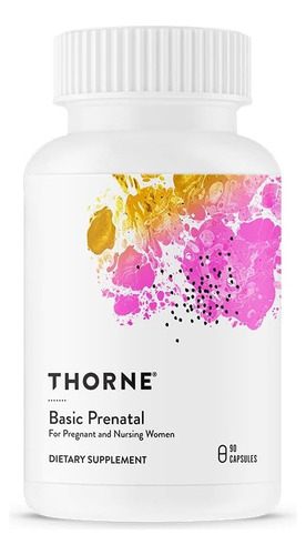 Suplemento Prenatal - Thorne Research - 90 Caps - Made Usa