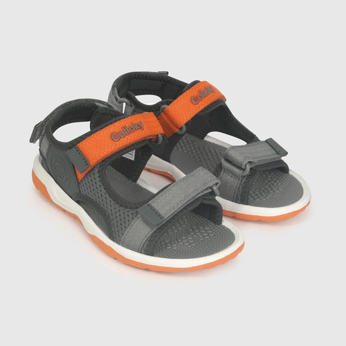 Aqua De Niños Playa Doble Ajuste Gray / Gris (28 A 38)