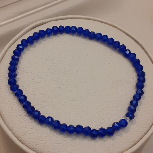 Pulsera Cristal Austríaco Azul