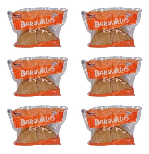 Barquillos Urquiza 150 G. X 6 Paquetes