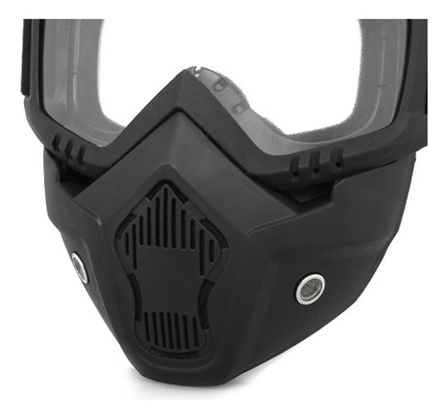 Casco Para Montar Al Aire Libre, Gafas De Moto, Protector Fa