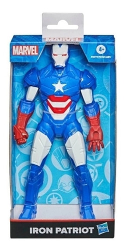 Imagem 1 de 3 de Boneco Marvel Homem De Ferro Patriota 24cm Iron Man Hasbro