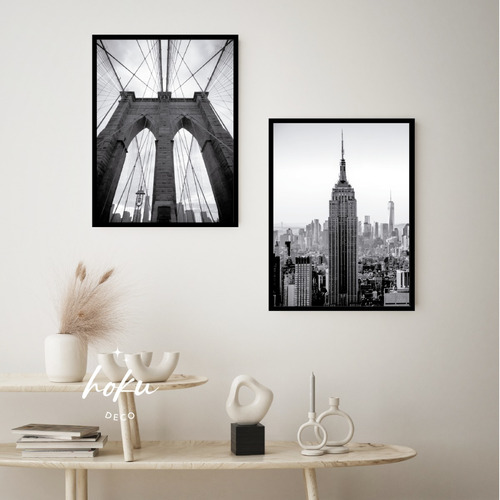Set De 2 Cuadros Para Decorar - Nordico