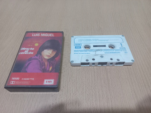 Cassette Luis Miguel Directo Al Corazon (Usado)