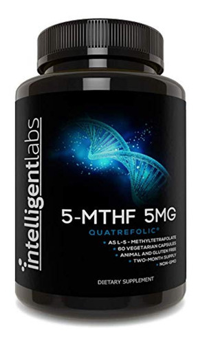 Suplemento Acido Folico  5mg L-5-mthf De Intelligent Labs, S