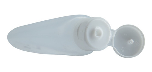 Botella Poli Invertida 60ml Con Tapa Fliptop Rosca (5 Pza)