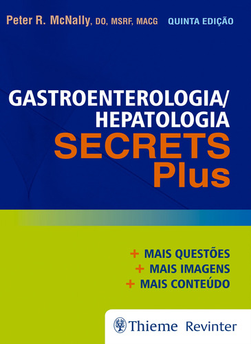 Gastroenterologia/Hepatologia: Secret Plus, de Mcnally, Peter R.. Editora Thieme Revinter Publicações Ltda, capa mole em português, 2018