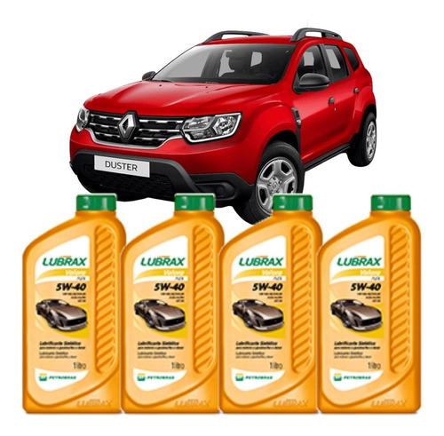 Kit Revisão 4l Óleo 5w40 Renault Duster 1.6 2018 2019 2020