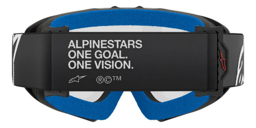 Oculos Motocross Alpinestars Vision Youth Corp Preto