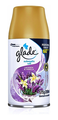 Refil Glade Automatic Lavanda & Vanilla 269ml 20% Grátis