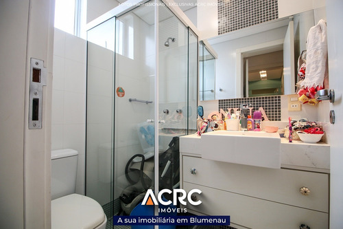 Imagem 14 de 24 de Acrc Imóveis - Apartamento Semimobiliado Com Piscina E Academia Para Venda No Bairro Centro - Ap04305 - 69334994