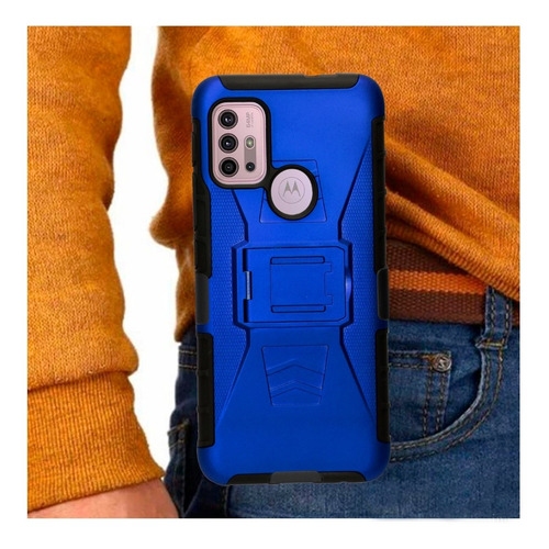 Imagen 8 de 9 de Funda Uso Rudo 3 En 1 Colores Motorola Moto G30 G20 G10