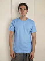 Comprar Pack X3 Polos Regular Fit Hombre Algodón 20\u002F1 Celeste
