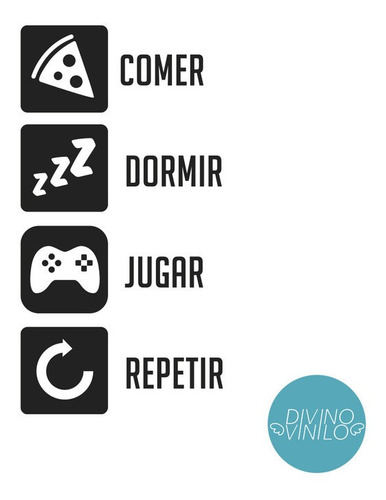 Imagen 1 de 4 de Vinilos Decorativos Gamer, Para Tu Cuarto!