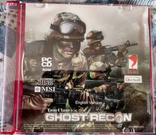 Cd Jogo Tom Clancy's Ghost Recon Original