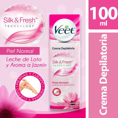 Crema Depilatoria Corporal Veet Para Piel Sensible Con Vitam